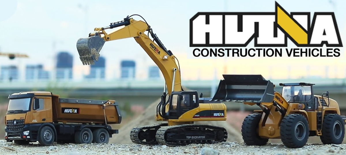 Rc best sale construction trucks