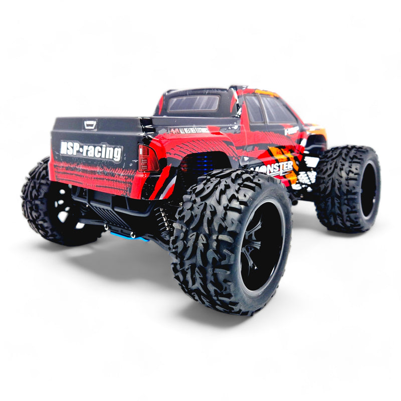 HSP Tyranno Nitro Powered 1:10th Scale Monster Truck (Pro Model with Metal Gears)
