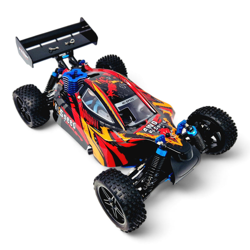 HSP Warhead Nitro Powered 1:10th Scale Off-Road Buggy (Pro Model - 2 Speed Gearbox)