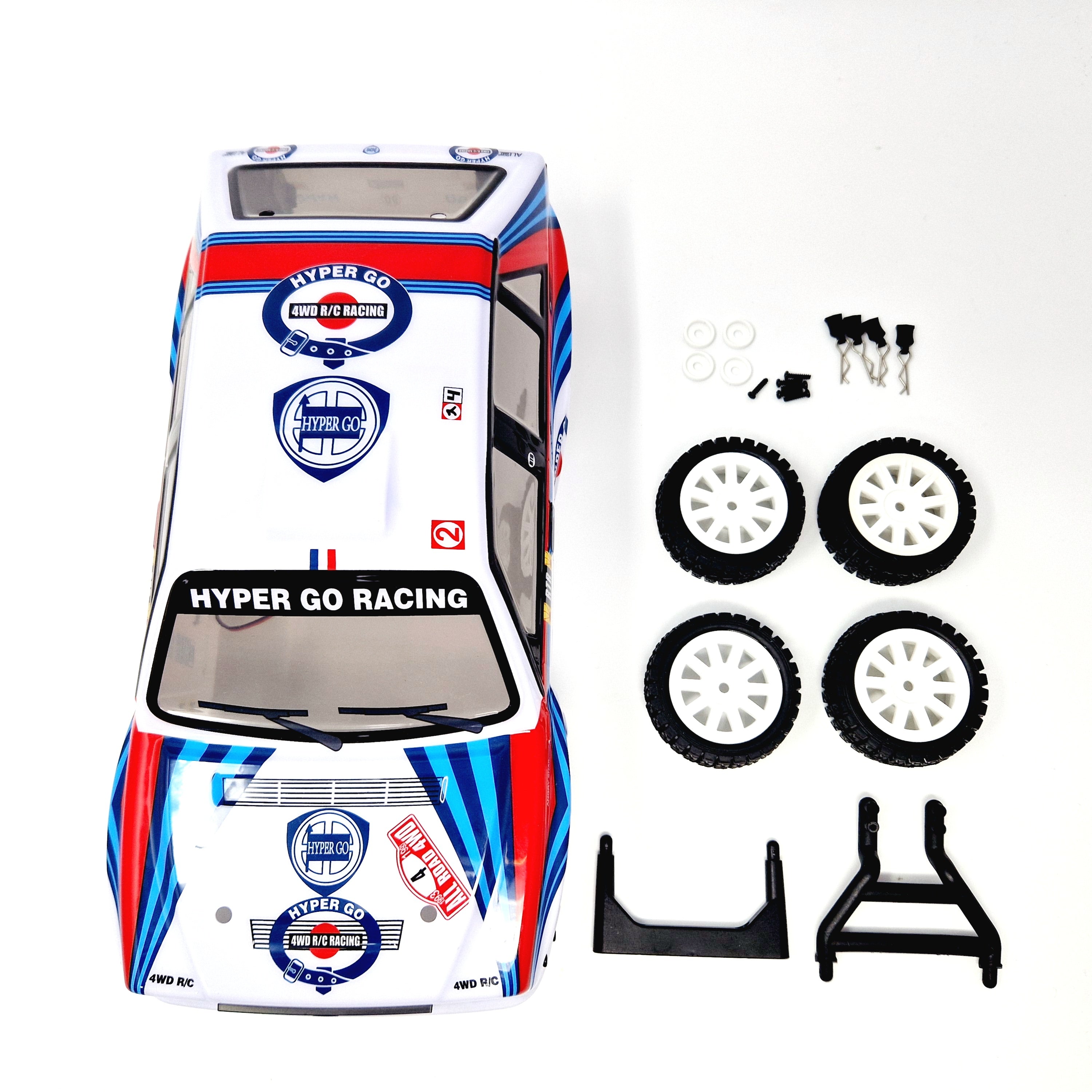 ミキハウス　CARS MJX 14302 Complete Bodyshell and Wheels Set - Part Number 1430B