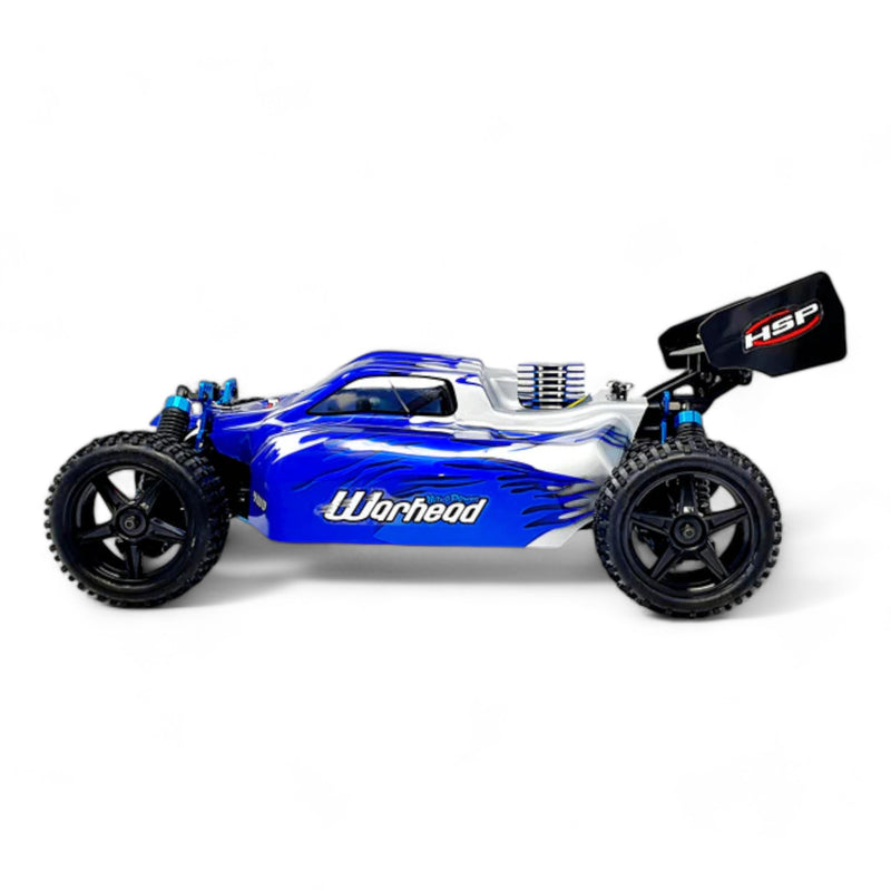 HSP Warhead Nitro Powered 1:10th Scale Off-Road Buggy (Pro Model - 2 Speed Gearbox)