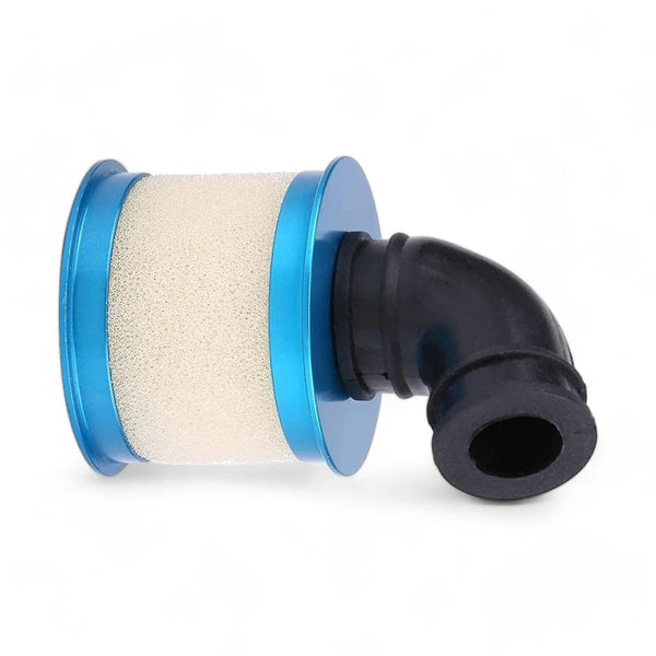 Blue Alloy Air Filter with Extra Fine Foam - Part Number 02028