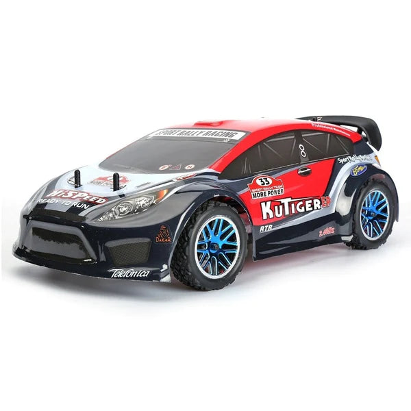 HSP Kutiger Brushless 1:10 Scale Off-Road Rally Car - Red (Pro 2S & 3S LiPo Version)
