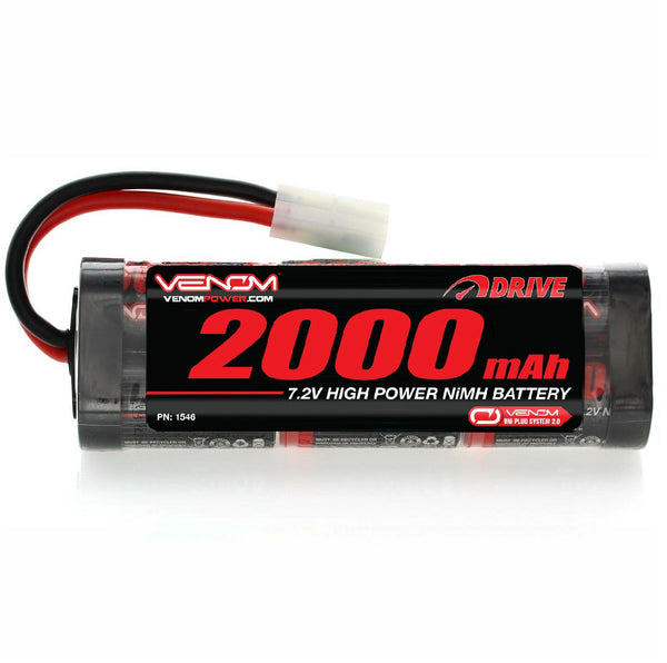 7.2v 2000mah NiMH Rechargeable Battery with Standard Tamiya Connector