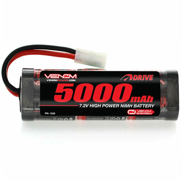7.2v 5000 mAh NiMH Rechargeable Battery with Standard Tamiya Connector