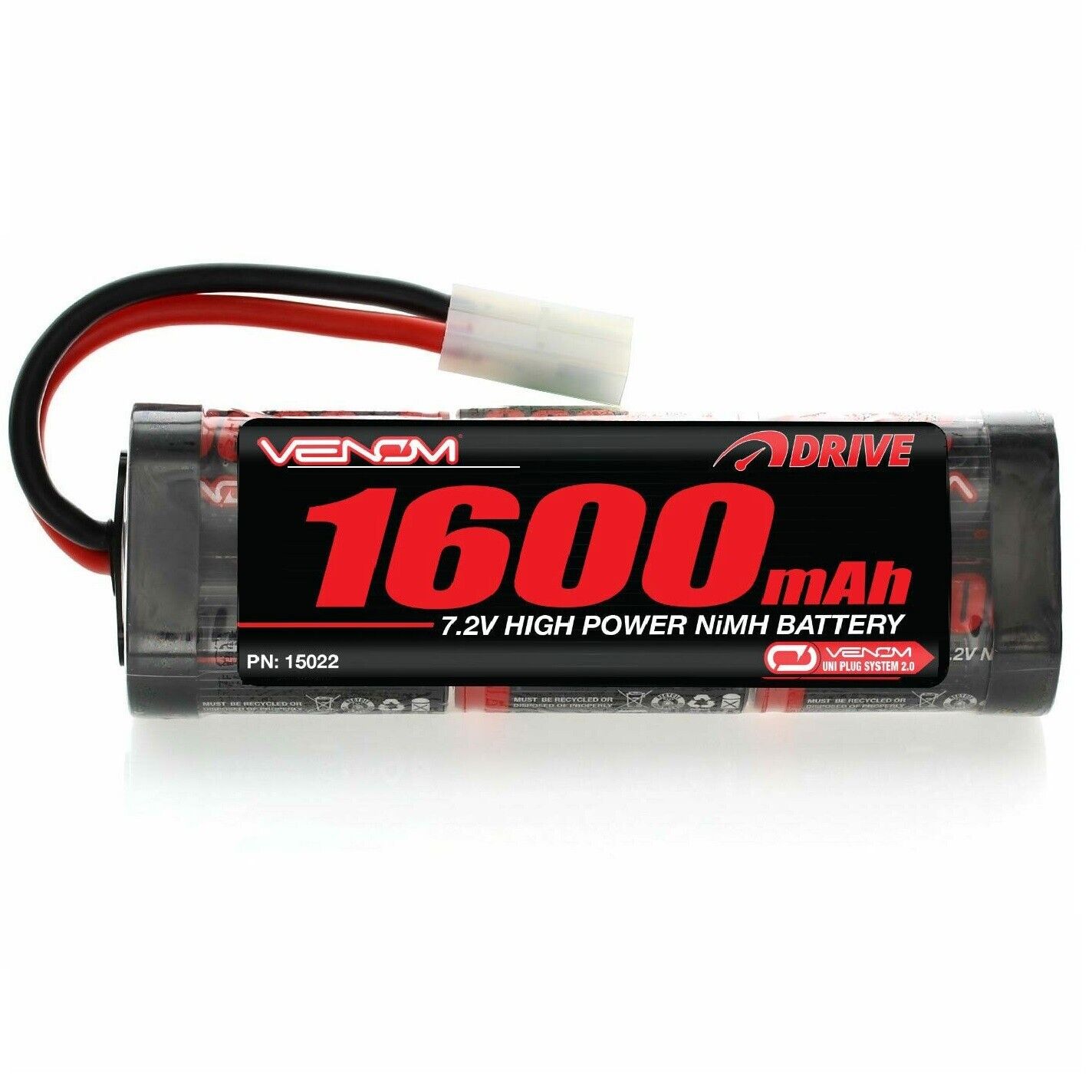 Carson 500608142 Ontvangst 6V/3000mAh NiMH TAM/Bec-RC, reservebatterij, accu voor op afstand bestuurde auto's, RC-accessoires
