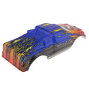 HSP RC Truck Car Body Shell Blue/Orange With Stickers 1/10 HSP 94188 94111 94108
