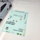 HSP/Maverick Strada On Road 1/10 Scale Body Shell Pre-Painted Nissan GTR Silver