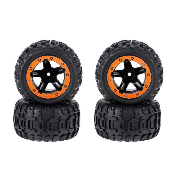 HBX Ravage / FTX Tracer Wheels and Tyres 4 Pack - Part HBX M16038 FTX 9742
