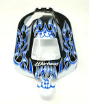 HSP Off Road Nitro RC 1/10 Buggy Body Shell BLUE Flame 06027 66001 - NEW