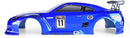 RC Car Body Shell HSP On Road 1/10 Scale Body Shell Pre-Painted Nissan GTR Blue