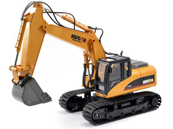 Huina 1550 1:14 Scale Remoted Controlled Excavator with Metal Bucket & Cab