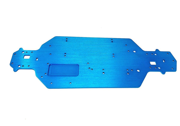 Blue Alloy Chassis | Part Numbers 03001 03602 | SERIOUS-RC