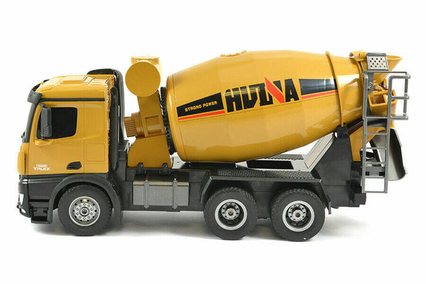 Huina 1:14 Scale Remote Controlled Cement Mixer Truck With Working Mixer