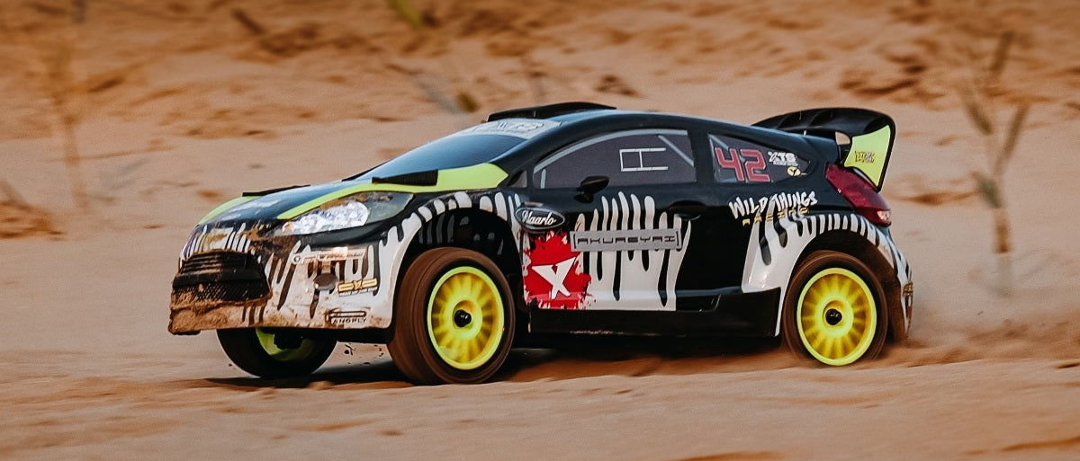 Electric Powered Rally Cars