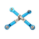 HSP Alloy Blue Steering Linkages for On-Road Models (2 Pack) - Part Number 02012