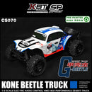 KKPIT KONE KBT SP 1:8 Scale Baja Beetle Truck CS072 2-6S LiPo - White Body