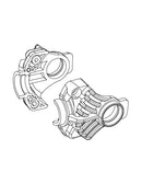 MJX Hyper Go Front & Rear Differential Case - Part Number 10192