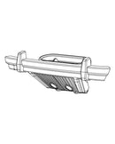 MJX Hyper Go 10210 Front Bumper Assembly - Part Number P10100