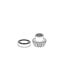 MJX Hyper Go 10210 Rear Differential Input Bevel Gear - Part Number P10402R