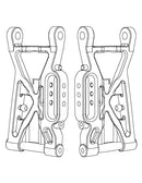MJX Hyper Go 10208 V1 Front Lower Suspension Arms - Part Number 10220