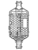 MJX Hyper Go 10208 V1 Replacement Chassis  - Part Number 10300