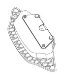 MJX Hyper Go 10304 Front Bumper Assembly - Part Number P10104