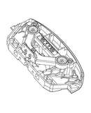 MJX Hyper Go 10304 Rear Bumper Assembly - Part Number P10114