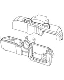 MJX Hyper Go 1:10 Scale Rally Motor Gearbox Housing - Part Number P10214