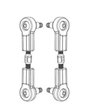 MJX Hyper Go 1:10 Scale Rally Tie Rods (2 Pack) - Part Number P10204