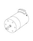 MJX Hyper Go 1:10 Scale Rally Sensored Brushless 3200KV Motor - Part Number B36523