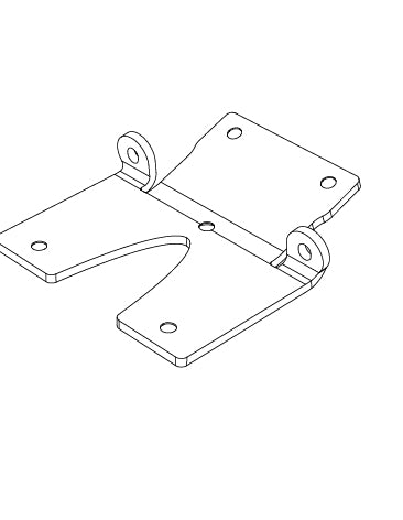 MJX Hyper Go 10208 V2 Front Chassis Brace - Part Number 1031F2
