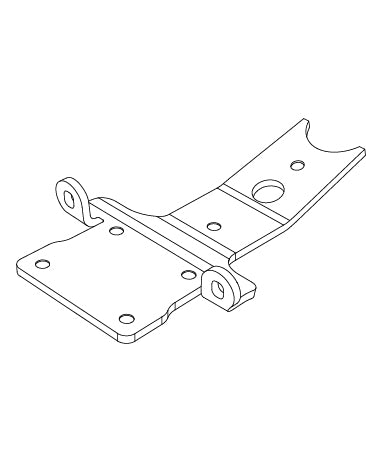 MJX Hyper Go 10208 V1 Rear Chassis Brace - Part Number 1031R
