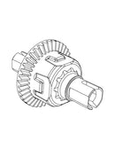 MJX Hyper Go 10208 Front & Rear Differential - Part Number 10420