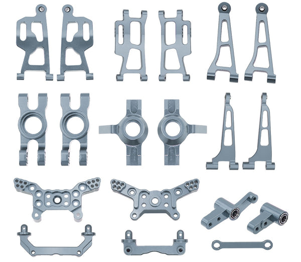 MJX Hyper Go 14210 Alloy Upgrade Kit in Titanium Grey with Screws