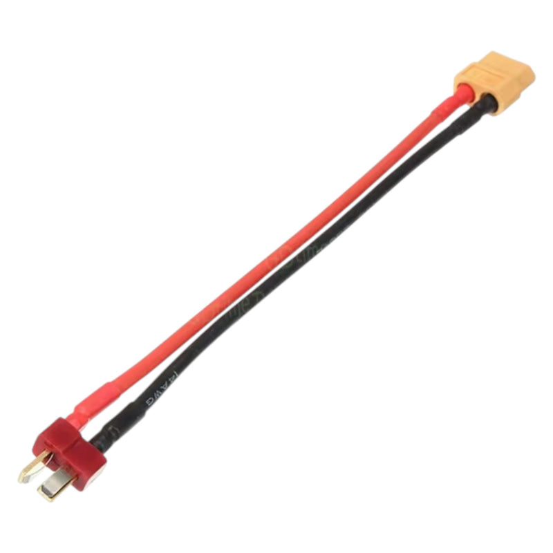 AMASS Female XT60 to Male Deans T Plug Adaptor - 150mm Length
