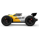 MJX 14208 hyper go white and yellow body side view