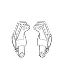 MJX Hyper Go 14211 Rear Wheel Hub Carriers - Part Number 14260C