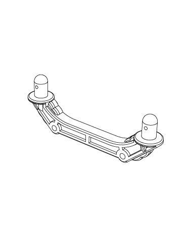 MJX Hyper Go 14211 Rear Body Shell Mount - Part Number 14281D