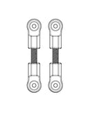 MJX Hyper Go 14211 Steering Linkages Tie Rods - Part Number 14431D
