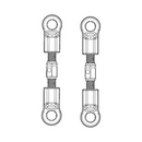 MJX Hyper Go 1:16th Scale Steering Linkage Tie Rods - Part Number 16431C