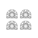 MJX Hyper Go Buggy 16207 Shock Protector Caps - Part Number 1650T