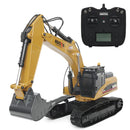 HuiNa Full Metal RC Excavator Digger V5 23Ch 2.4Ghz - All Metal 1:14 Model 1580