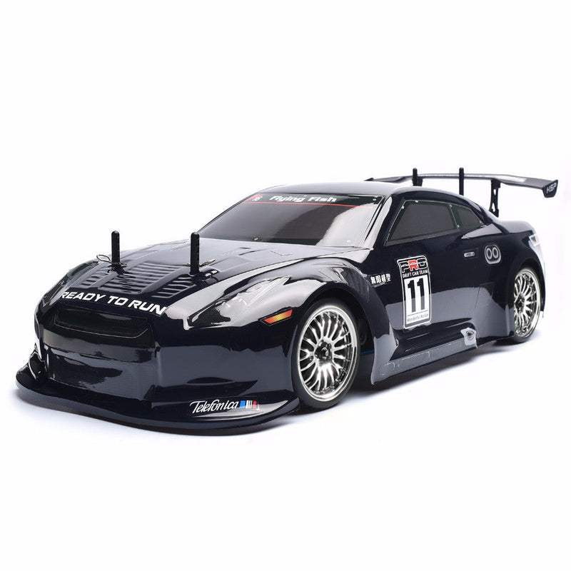 HSP Flying Fish Brushless 1:10th Scale Drift Car - Black (Pro 2S & 3S LiPo Version)