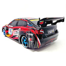 HSP Flying Fish Brushed 1:10th Scale Drift Car - Red (Standard 7.2v NiMH Version)