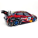 HSP Flying Fish Brushed 1:10th Scale Drift Car - Red (Standard 7.2v NiMH Version)