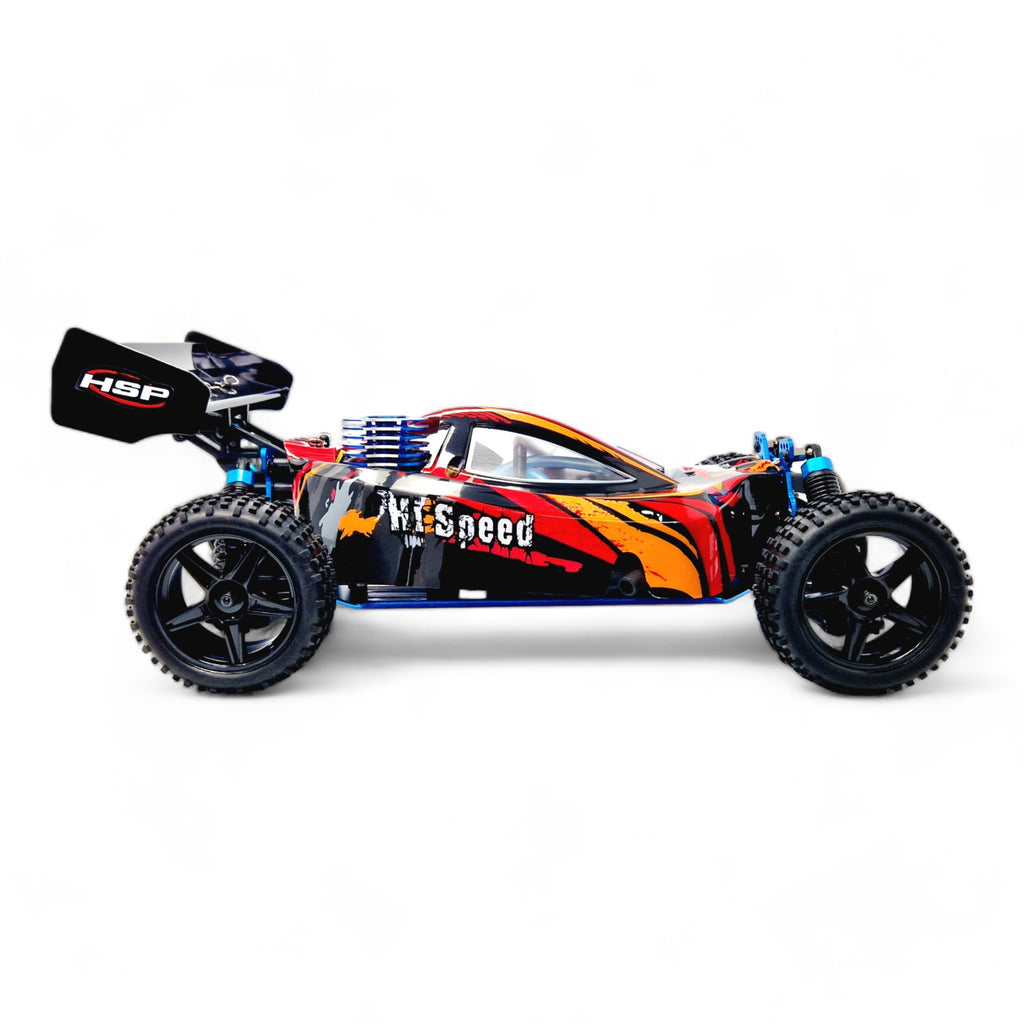 Hsp Racing HSP Warhead 1:10th Scale Off-Road Nitro RC Car Buggy - 2 Speed Gearbox