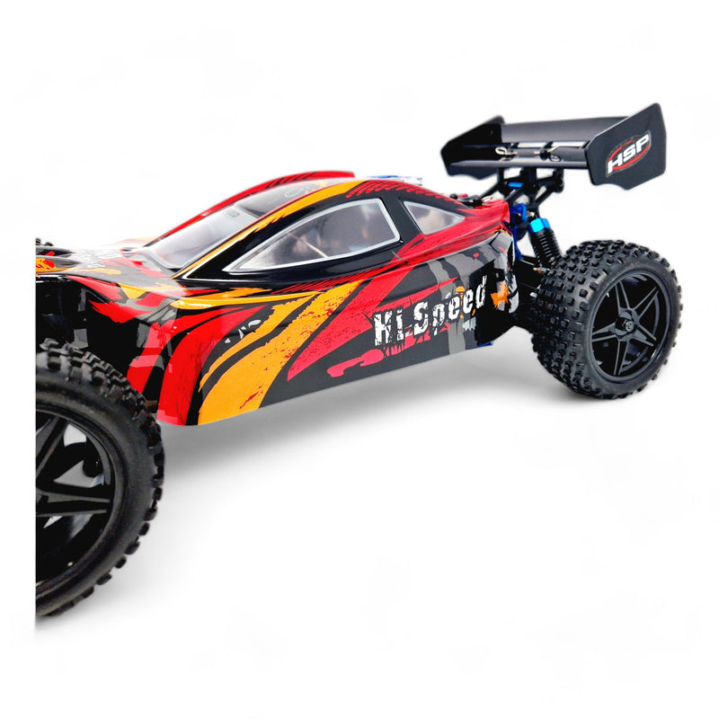 Hsp Racing HSP Warhead 1:10th Scale Off-Road Nitro RC Car Buggy - 2 Speed Gearbox