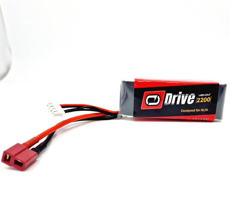 Venom 11.1v 3S 2200 mAh LiPo Rechargeable Battery Pack - for MJX 1:14th Scale