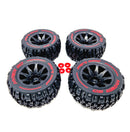 MJX Hyper Go 14209 14210 Off-Road Wheels 4 Pack - Part Number 14300E1